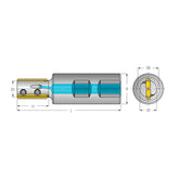 Coolant-Thru Is Recommended, Especially When D2 > 0.7 X Nominal Thread Diameter Standard Toolholders (MiTM 25) - Big-tools Industrial Supply Tools for Metal Cutting